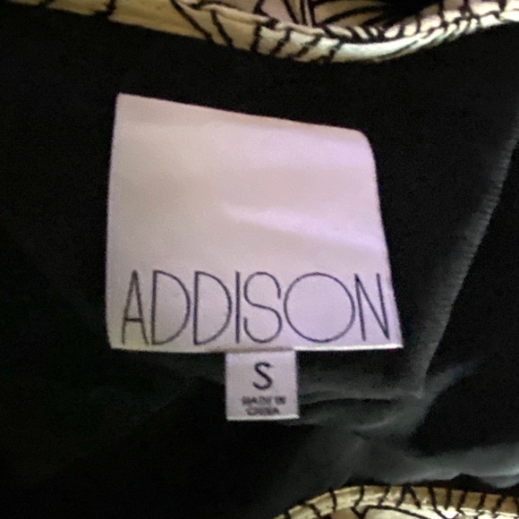 Addison Abstract Print Silk Shift Dress - Picture 5 of 6